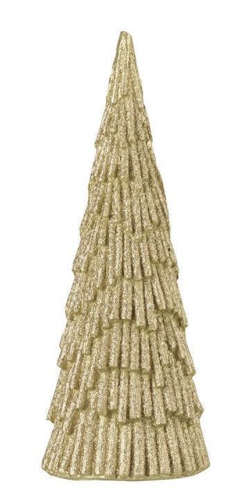 Sculpture arbre magnésie dorée Ysarg 15 cm - Photo n°1