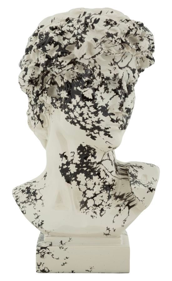 Sculpture de tête de style oriental 18x16x30cm - Photo n°1