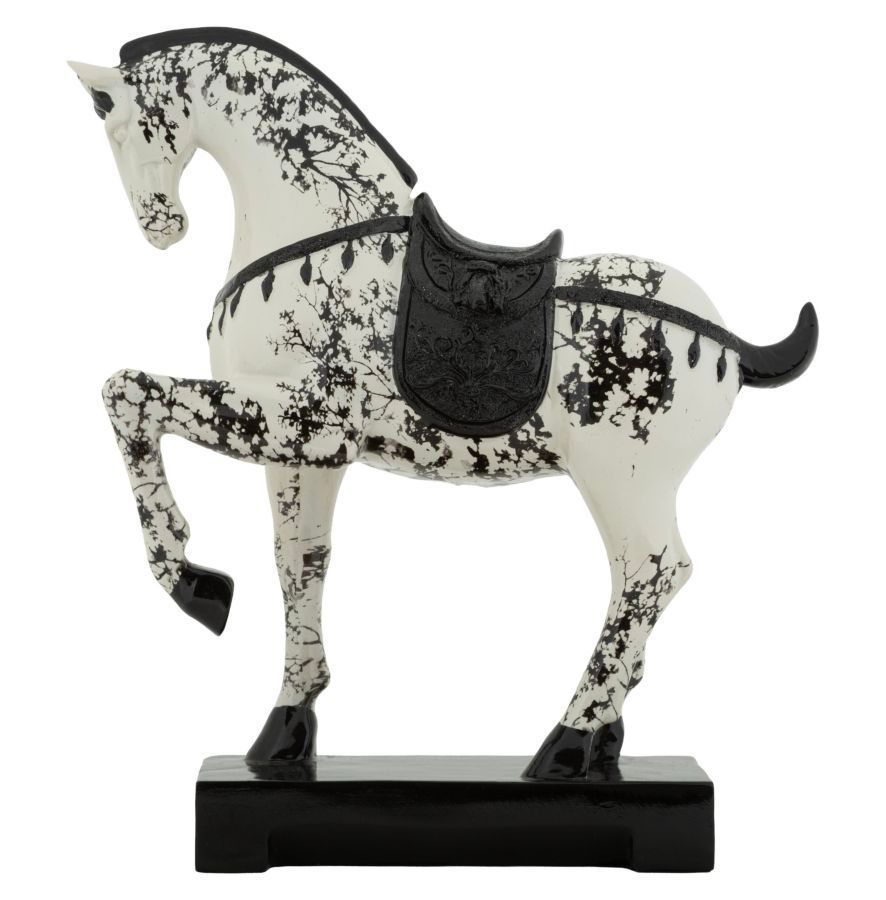 Sculpture décorative cheval style oriental 34 cm Cheval - Photo n°1