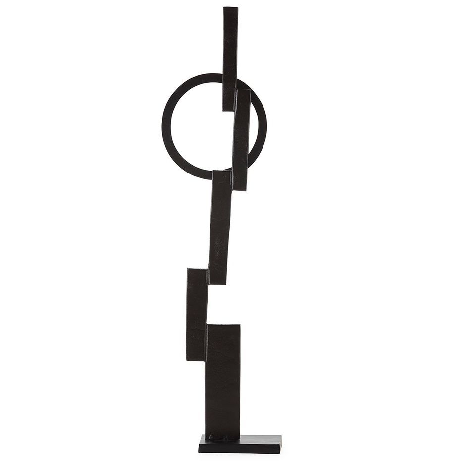 Sculpture décorative en aluminium HONKA H 148 cm – Bronze vieilli - Photo n°1