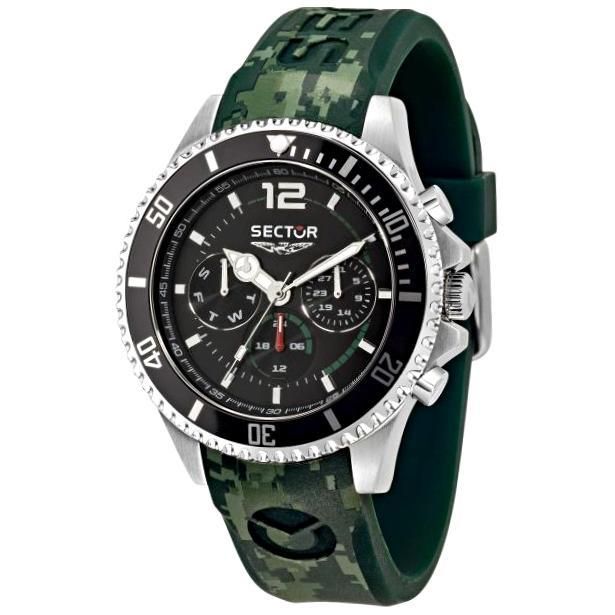 Sector 230 Marine - Stainless Steel - Multifunction - Quartz - 43 Mm - Wr: 10 Atm - Movement: Isa 9238/1971 R3251161024 - Photo n°1