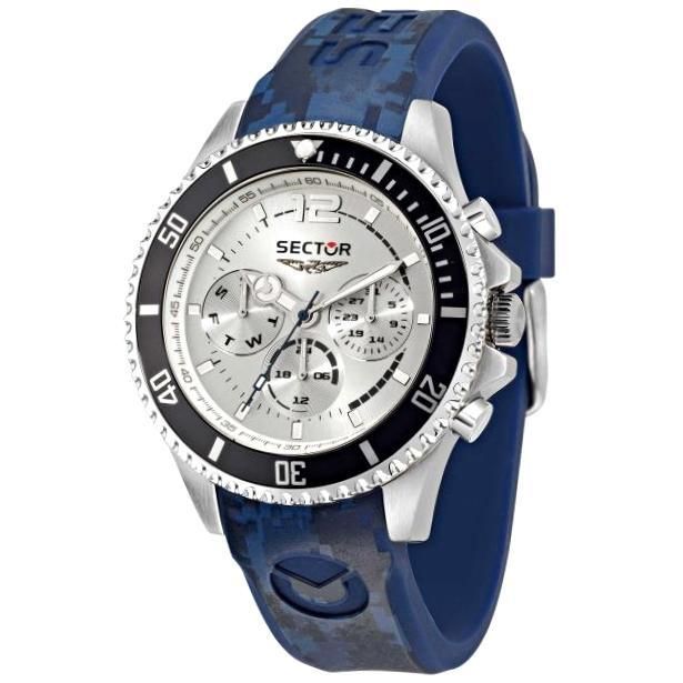 Sector 230 Marine - Stainless Steel - Multifunction - Quartz - 43 Mm - Wr: 10 Atm - Movement: Isa 9238/1972 R3251161025 - Photo n°1