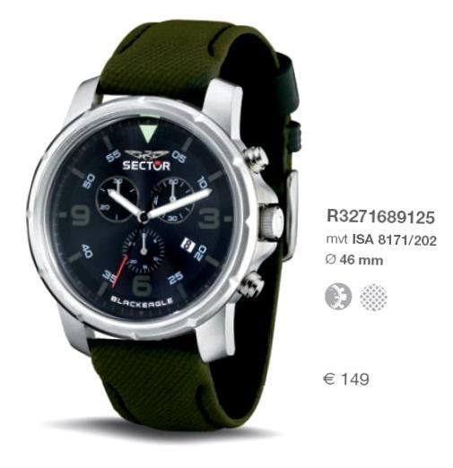 Sector Black Eagle Swiss Made R3271689125 - Photo n°1