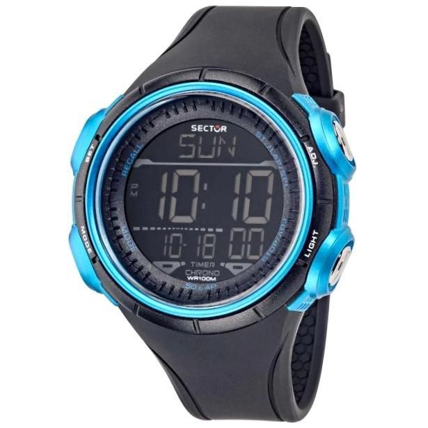 Sector Digital Street Fashion - Digital - Plastic - Stainless Steel - 47 Mm - Wr: 10 Atm R3251590001 - Photo n°1