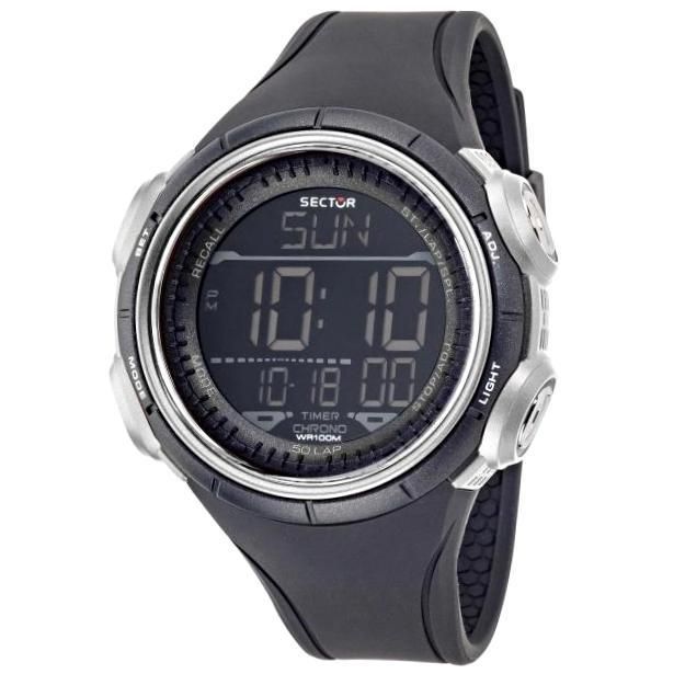 Sector Digital Street Fashion - Digital - Plastic - Stainless Steel - 47 Mm - Wr: 10 Atm R3251590003 - Photo n°1