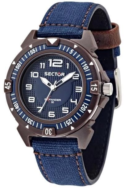 Sector Expander 90 - Polycarbonate - Plastic - 40 Mm - Wr: 10 Atm - Movement: Miyota 2035 R3251197136 - Photo n°1