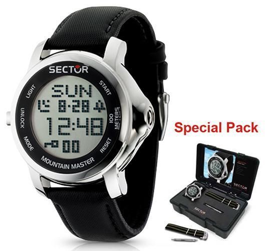 Sector Mountain Master. Digital Multifunction.1/100sec Chronograph. 45mm. 10 Atm R3251121025_ - Photo n°1