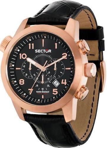 Sector Oversize Action. Chronograph Or 3h Version. 48mm. 10 Atm R3271602007_ - Photo n°1