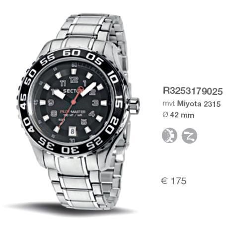 Sector Pilot Master 3 H 42mm Black Dial /br R3253179025 - Photo n°1