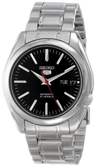 Seiko 5 Snkl45k1 Automatic - Blue Dial S/s - Day Date - 37mm - Wr 30mt - Photo n°1