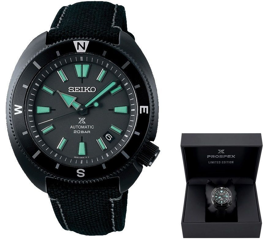 Seiko 5 Sport Automatic - Black Series Night Vision - Edt. SRPH99K1 - Photo n°1
