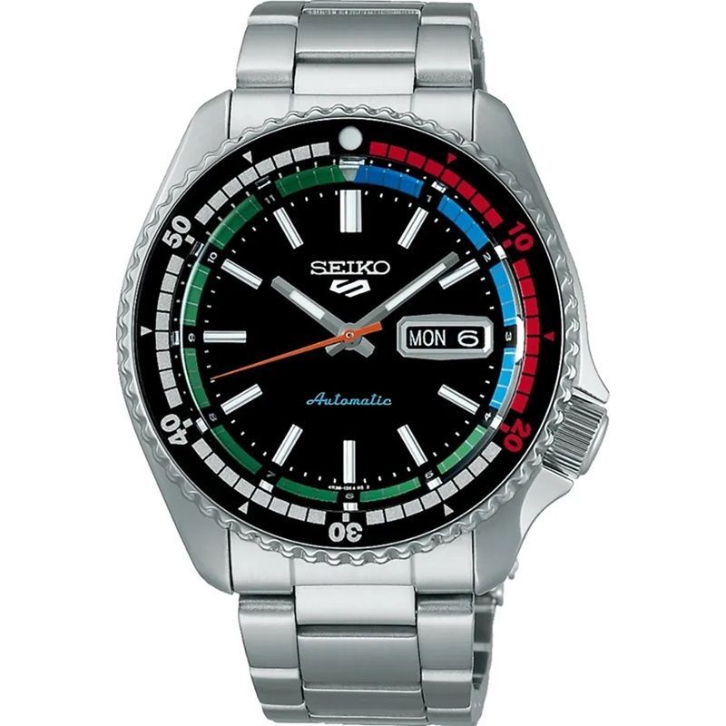 Seiko 5 Sport Srpk13k1 Automatic Regatta Timer 55° Anniversary Skx Sports Style Special - Photo n°1