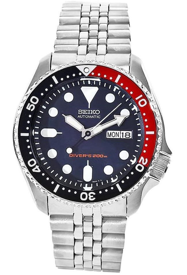 Seiko Diver 200m. Ss Automatic Only Time Gent SKX009K2 - Photo n°1