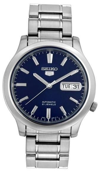 Seiko Snk793k Automatic - Blue Dial S/s - Day Date - 38mm - Wr 30mt - Photo n°1