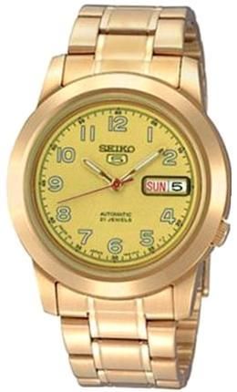 Seiko Snkk36k1 Automatic - S/s Gold Plated - Day Date - 38mm - Wr 30mt - Photo n°1