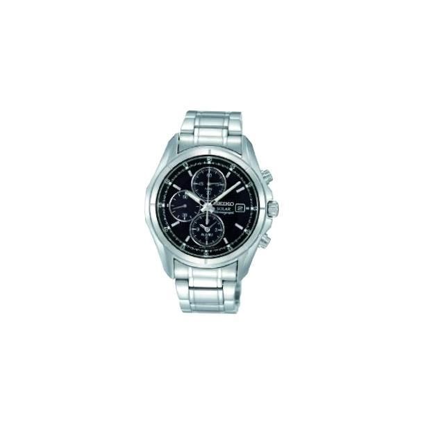 Seiko Solar Chrono Ss Gent Black SSC005P1 - Photo n°1