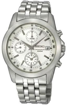 Seiko Sport Chrono Gent Ss Silver SNDC05P1 - Photo n°1