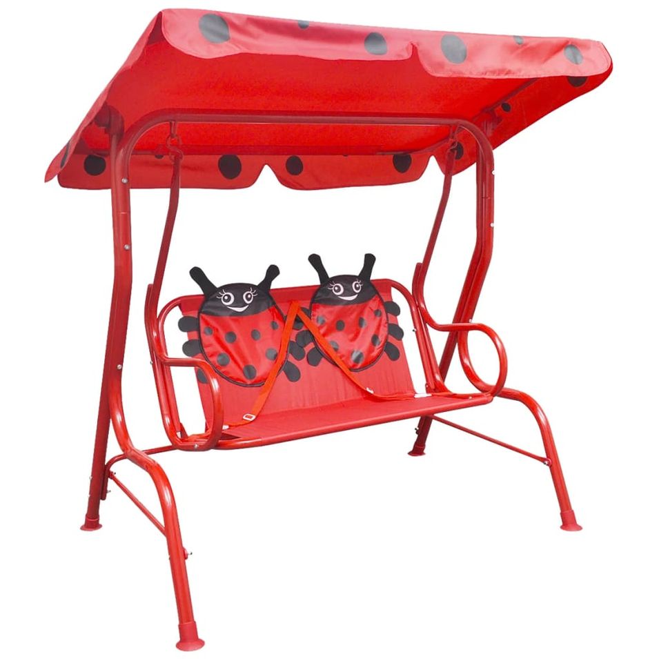 Siège balançoire pour enfants Rouge - Photo n°1