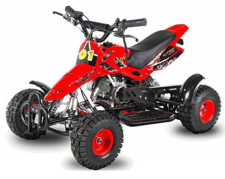 Sios de luxe 49cc rouge 4