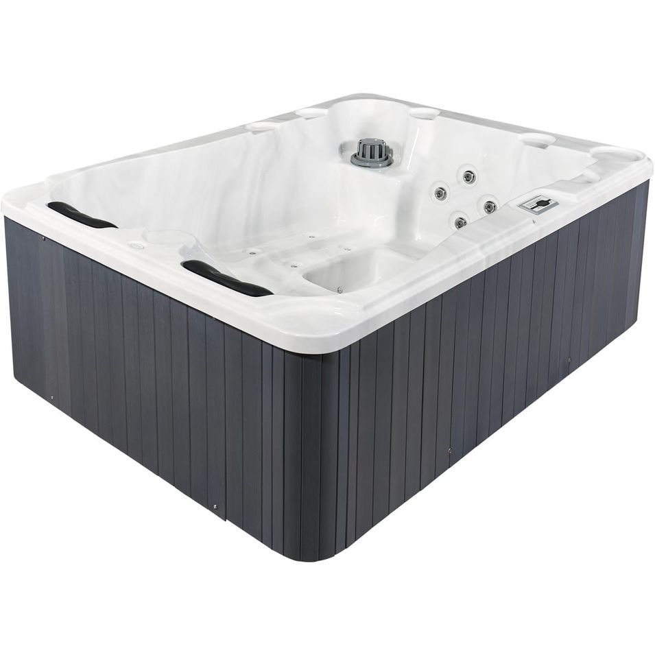 Spa rigide 3 places Bona avec couverture - Photo n°1