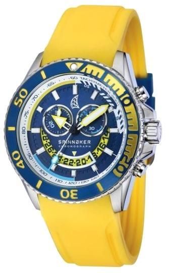 Spinnaker Amalfi Gent Ss Case Mineral Glass Chrono Tachymeter Luminous Index 46mm 10atm SP-5021-08 - Photo n°1