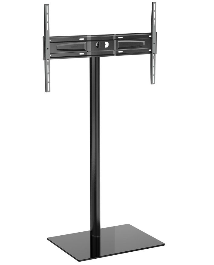 Support écran rotatif sur pied noir Stand Floor 600 - Photo n°1