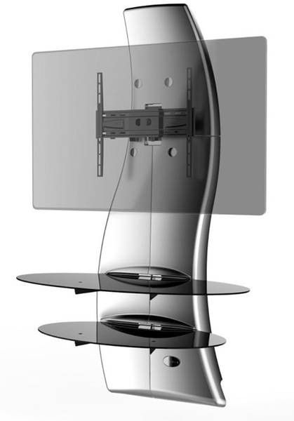 Support mural TV Ghost Design 2000 argent - Photo n°1