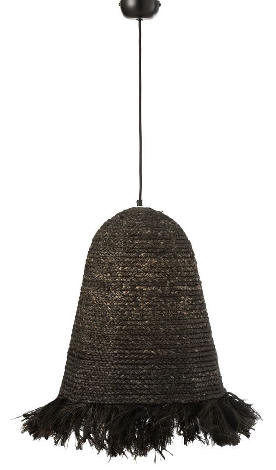 Suspension lampe en fibres de bananier Ozar H 52 cm - Photo n°1