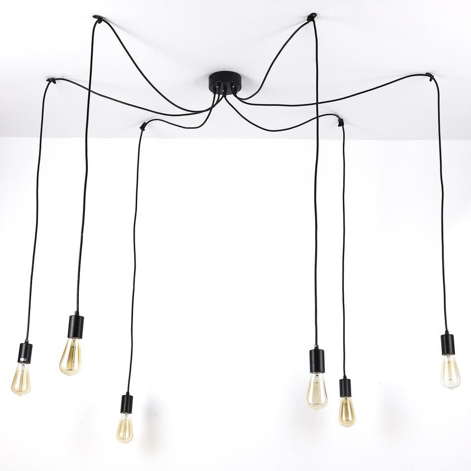 Suspension métal noir Mefil - Photo n°1