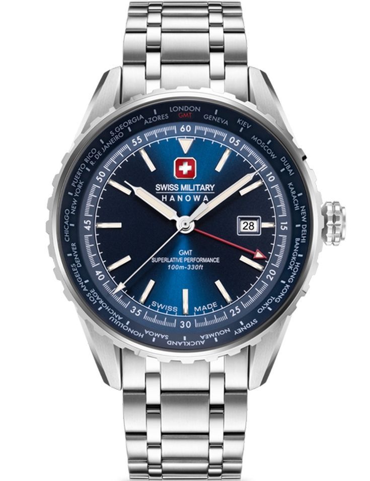 Swiss Military Hanowa Afterburn Gmt SMWGH0003204 - Photo n°1