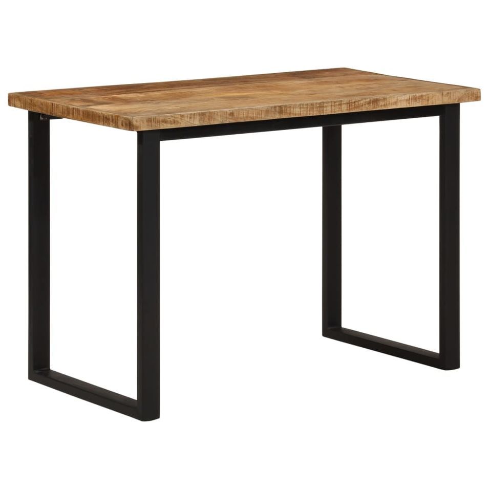 Table à manger 110x55x75 cm bois de manguier massif - Photo n°1