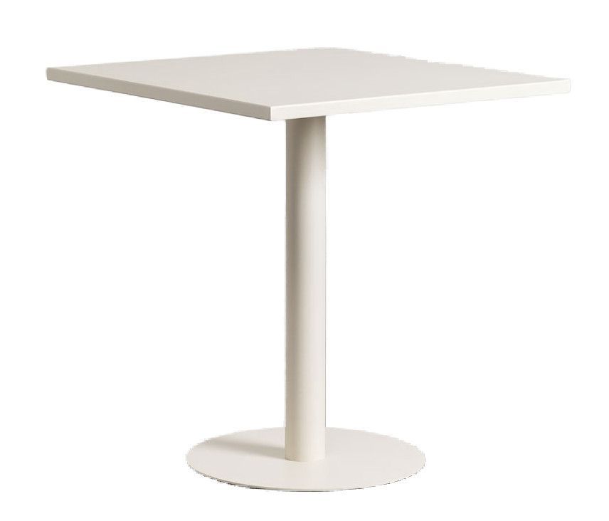 Table à manger carrée MOZA 70 cm - Métal mat - Photo n°1