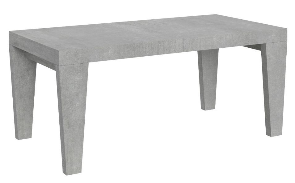 Table à manger extensible bois pieds en V Kristo - Photo n°1