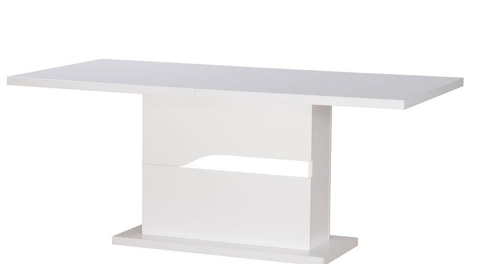Table à manger extensible avec éclairage à Led Minio 180/225 cm - Photo n°1