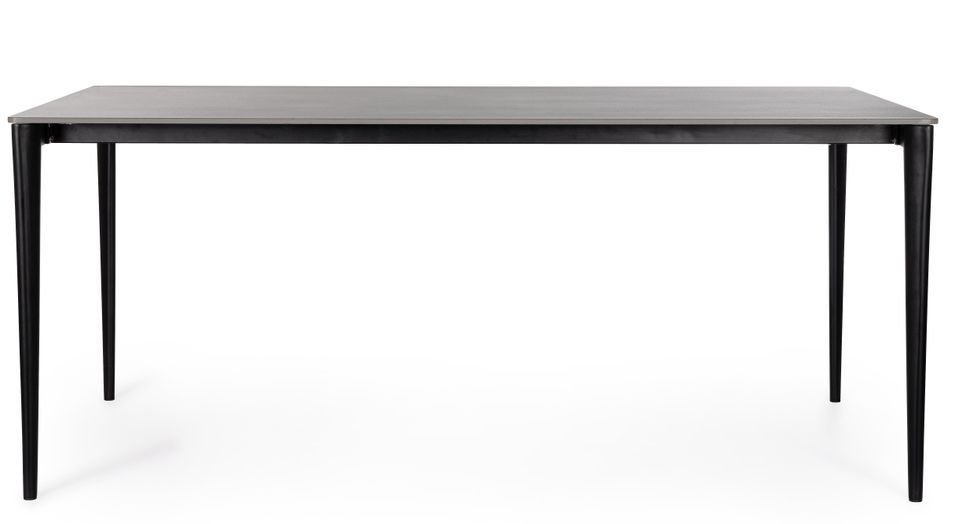 Table à manger grès cérame effet marbre TORZA - Photo n°1