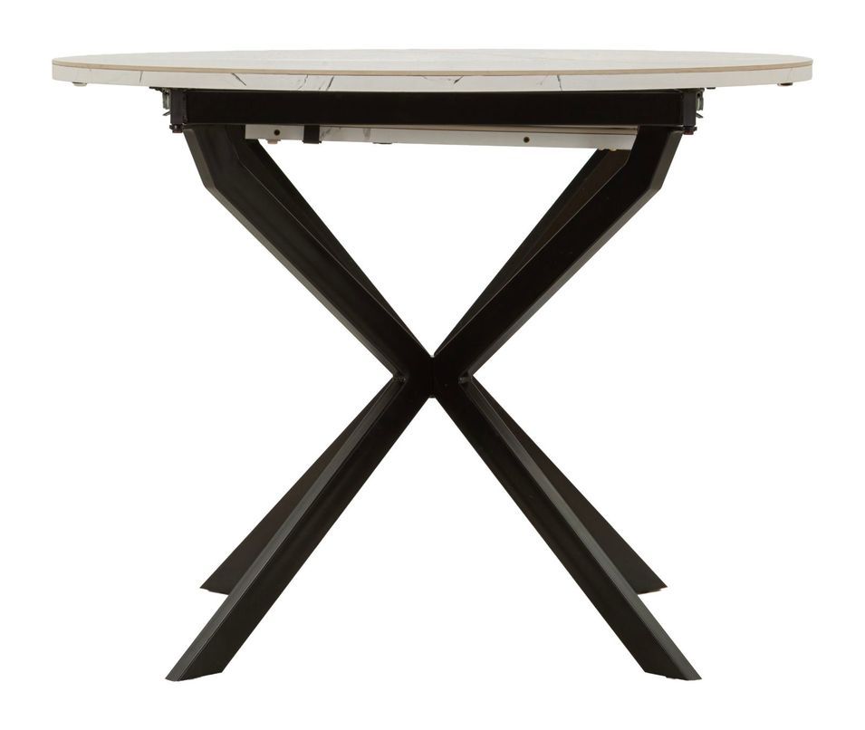 Table à manger martin cm ø 100x78 (ouverte cm 140x100x78) - Photo n°1