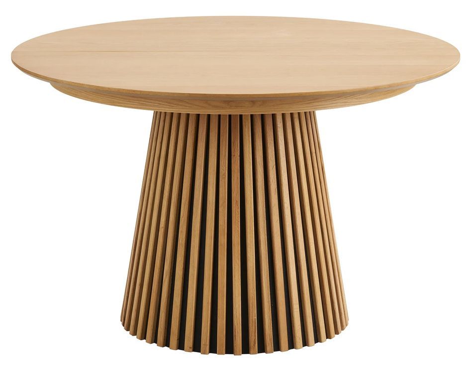 Table à manger ronde extensible LANZA - Photo n°1