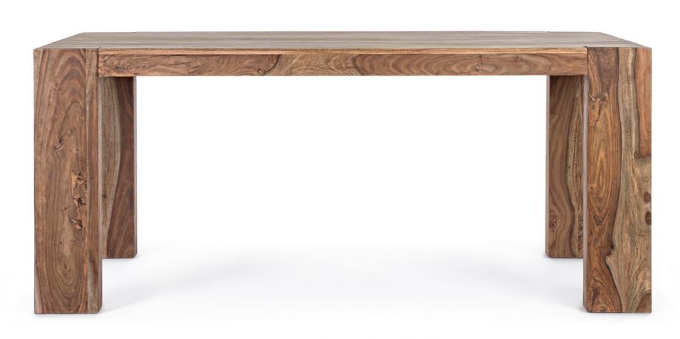 Table à rallonge en bois massif KANTA – Élégance naturelle - Photo n°1