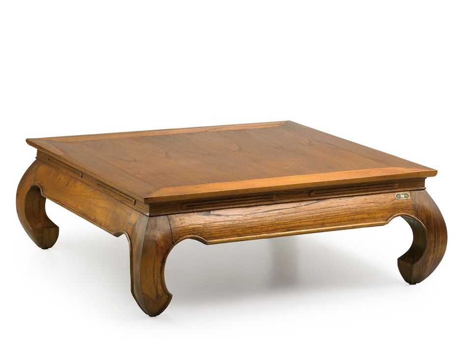 Table basse carrée en bois massif de Mindy KASTAR 100 cm - Photo n°1