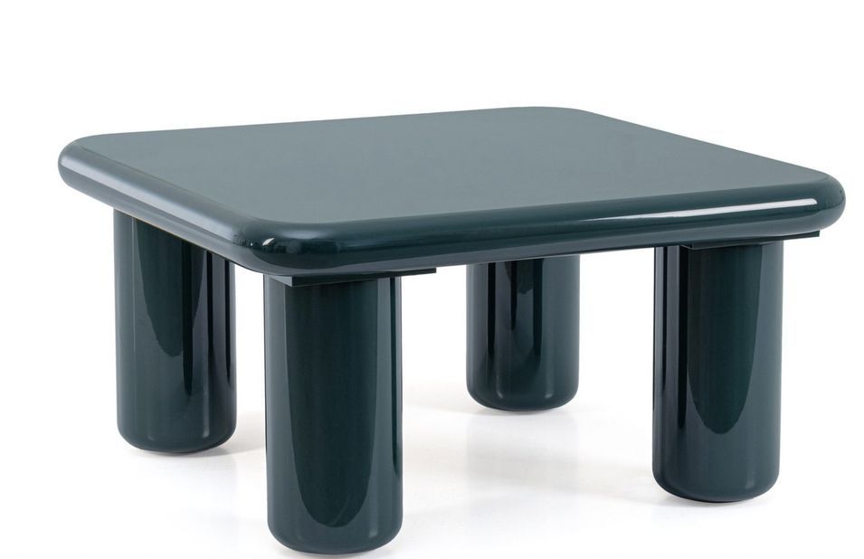 Table basse carrée OTILIA – Finition brillante - Photo n°1