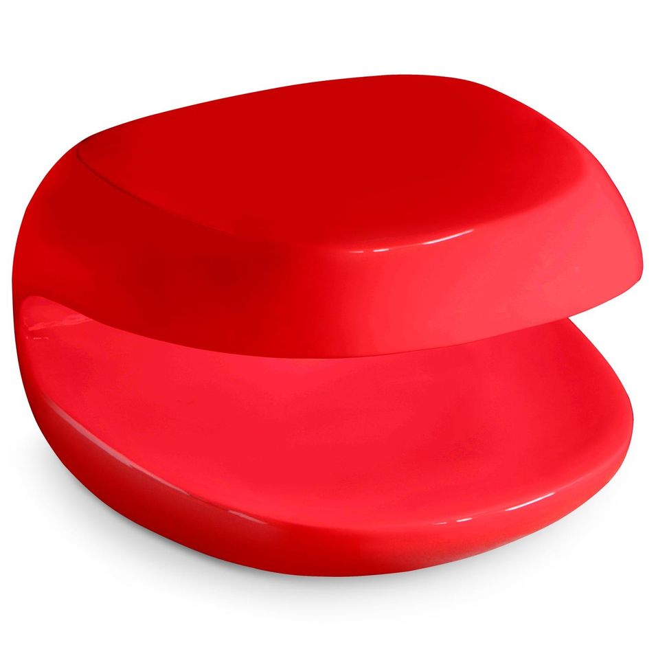 Table basse design Rouge Kijo - Photo n°1