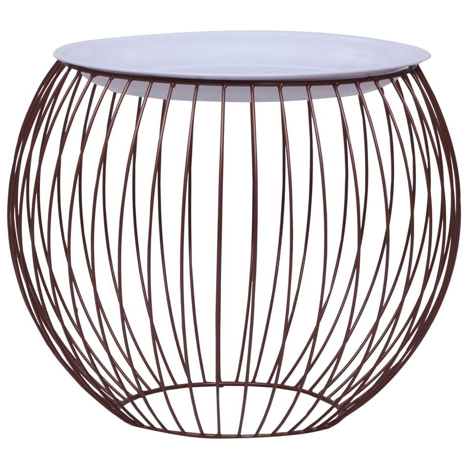 Table basse Doré Ø 41 cm - Photo n°1