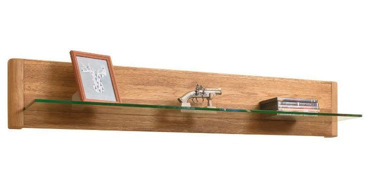Etagère murale en chêne massif Velida 105 cm - Photo n°1