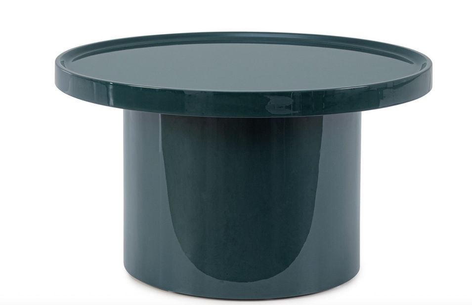 Table basse ronde OTILIA – finition brillante - Photo n°1