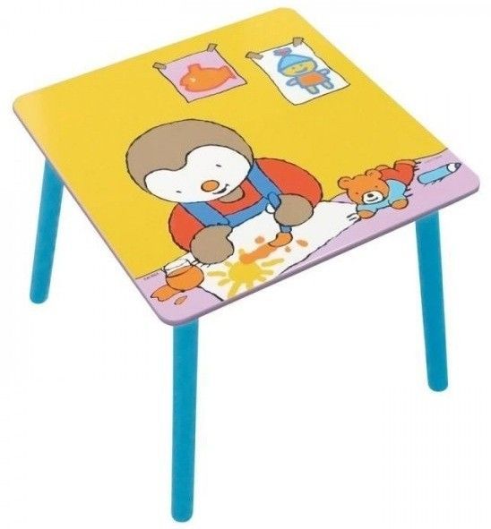 Table carrée T'Choupi - Photo n°1