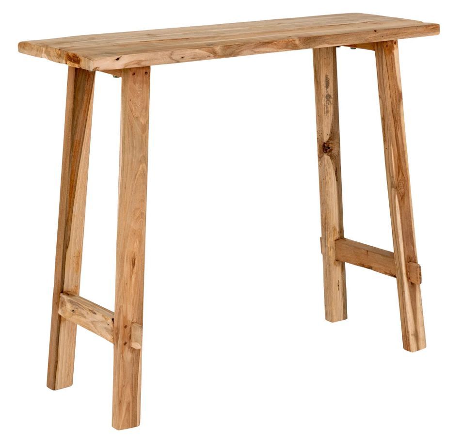 Table console en teck GIRONA - Photo n°1