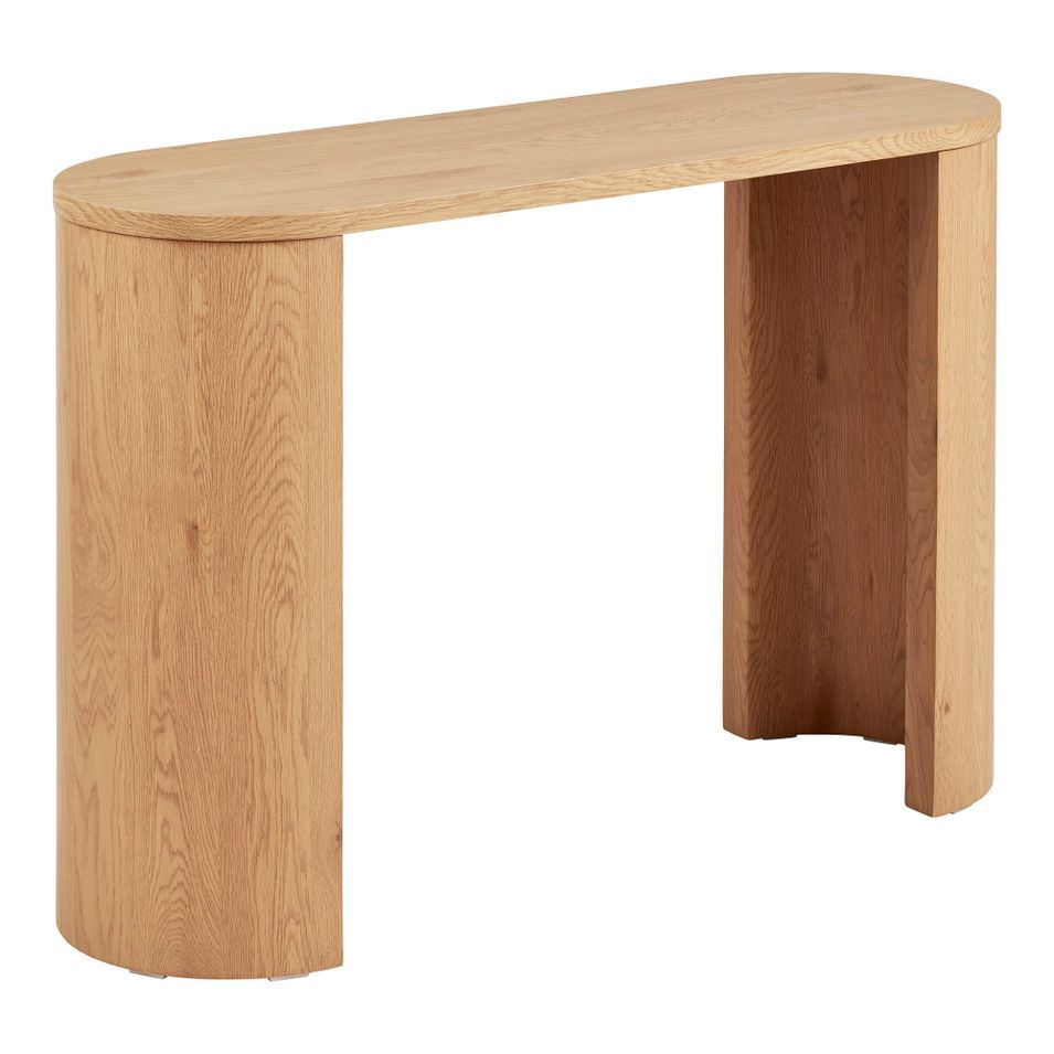Table console fixe en bois BIBIONE – 114 cm - Photo n°1