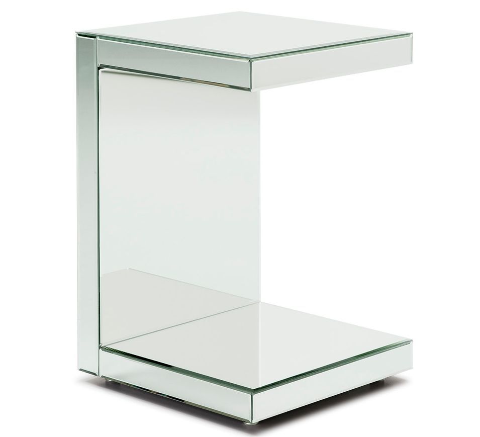 Table d'appoint en miroir ZIKON – 40 cm - Photo n°1