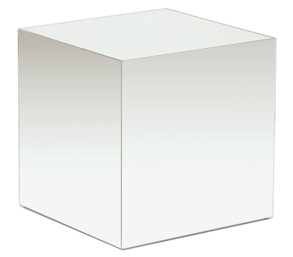 Table d'appoint en miroir ZIKON – 45 cm - Photo n°1