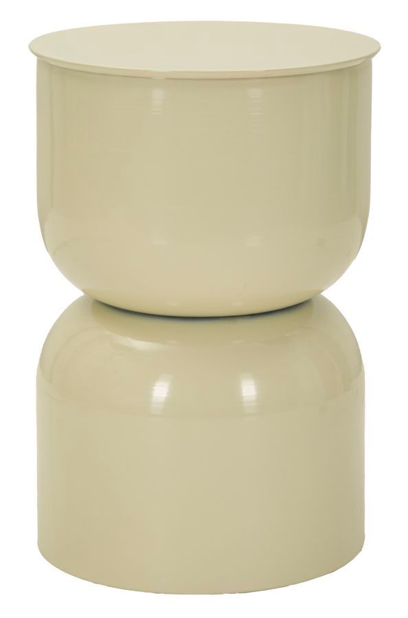 Table d'appoint oyi crème cm ø 31 x 46 - Photo n°1